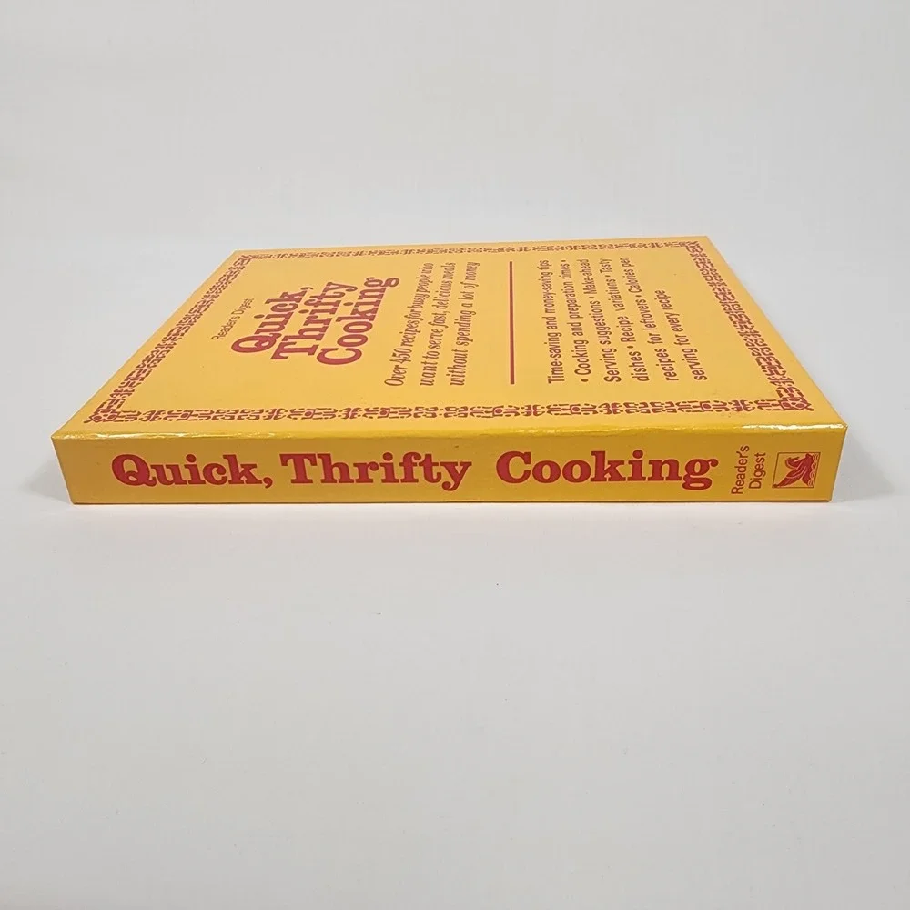 Quick, Thrifty Cooking Reader's Digest 450 Recipes‎ Stands Alone Cookbook 1985